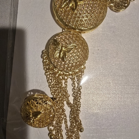 21kgp Dubai Jewelry- Elegant Gold Jewelry Set - Picture 6 of 8